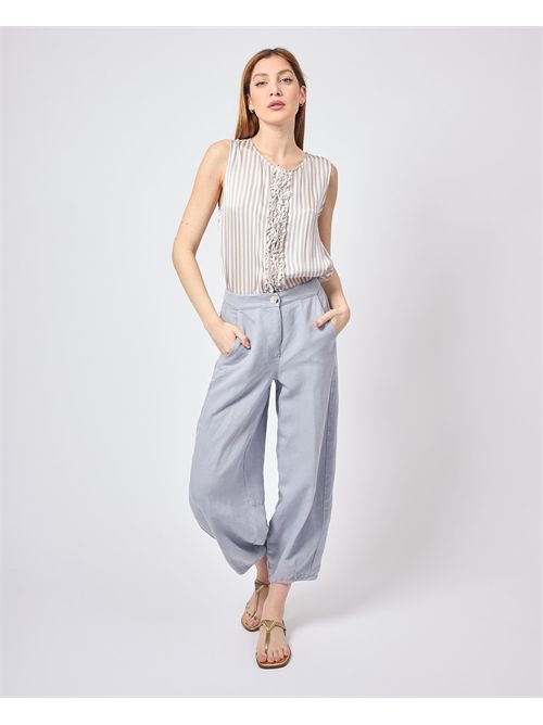 Pantaloni donna Alessia Santi in tessuto ALESSIA SANTI | 511SD25042S3023